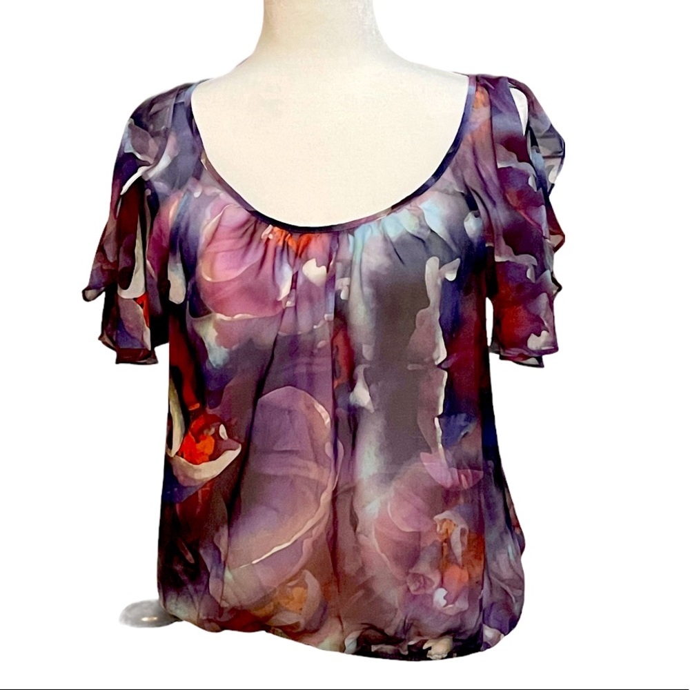 a.n.a Sheer Blouse